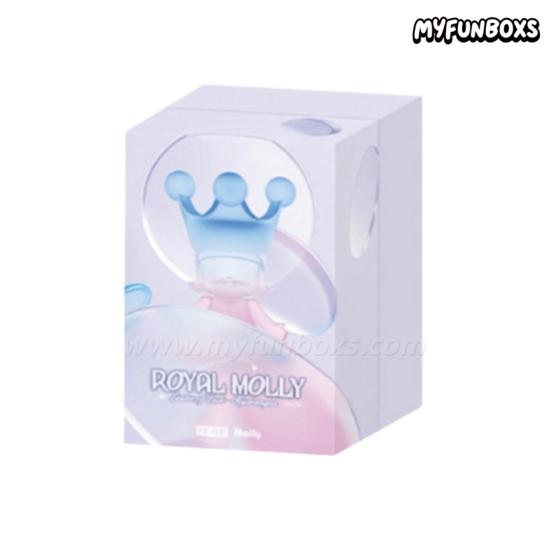 POP MART MEGA ROYAL MOLLY 100% Glaze Series Figure Blind Box