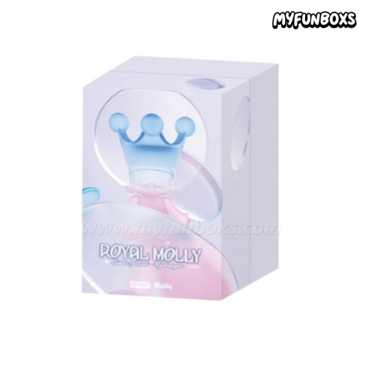 POP MART MEGA ROYAL MOLLY 100% Glaze Series Figure Blind Box