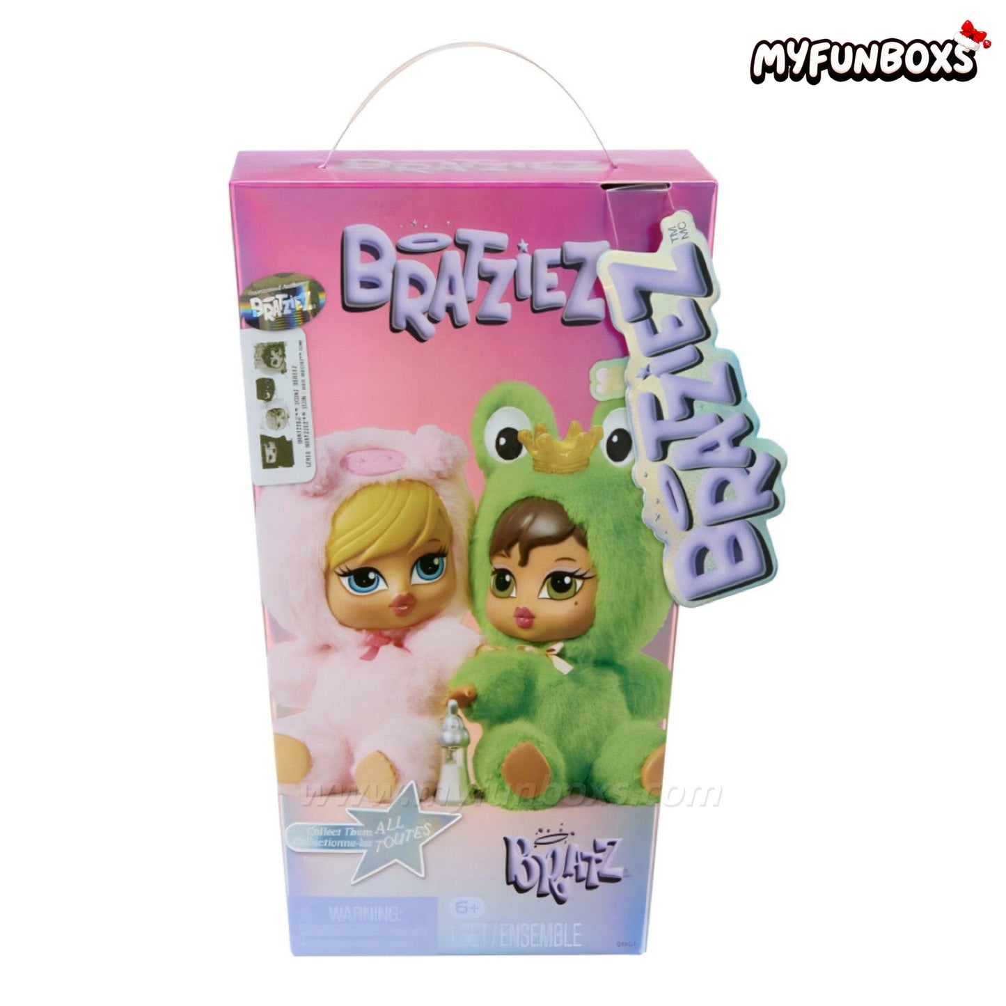 Bratz Bratziez Iconz Seriez Plush Keychain Blind Box