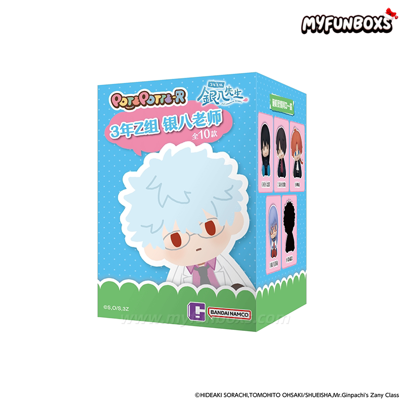 POTEPOTTE-R Gintama: 3-Z Class Ginpachi-sensei Series Figure Blind Box
