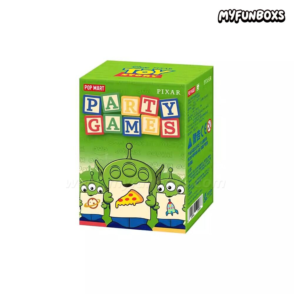 POP MART Pixar Alien Party Games Series scene blind box
