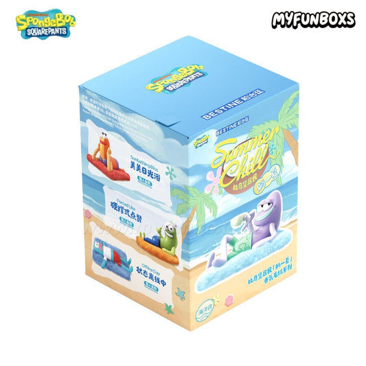 BESTINE SpongeBob Bikini Bottom Summer Chill Series Scented blind box