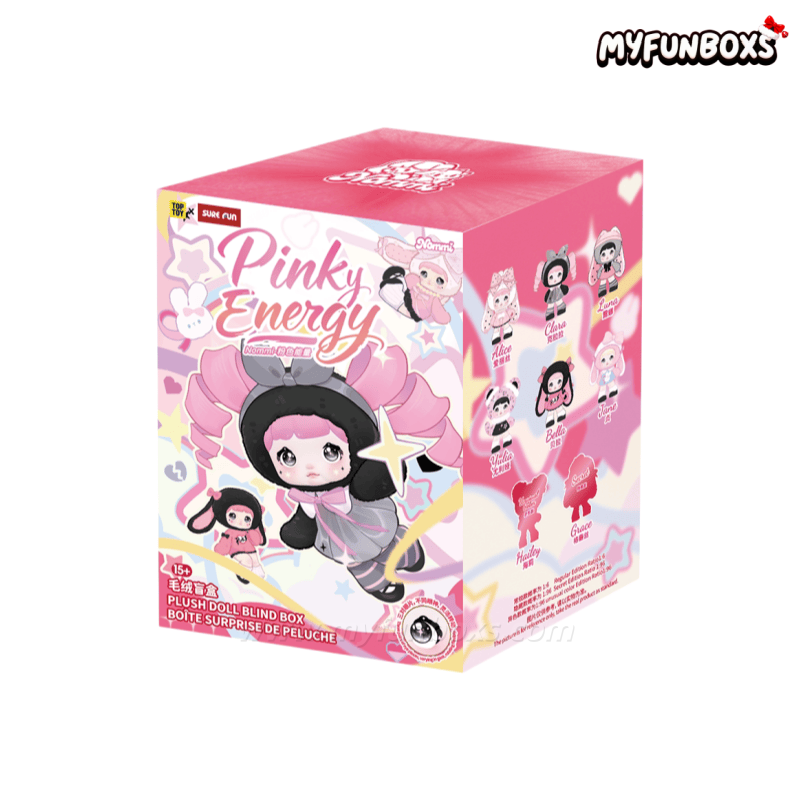 Nommi Pink Energy Series Plush Pendant Blind Box Myfunboxs Offical nommi-pink-energy-series-plush-pendant-blind-box-myfunboxs-offical