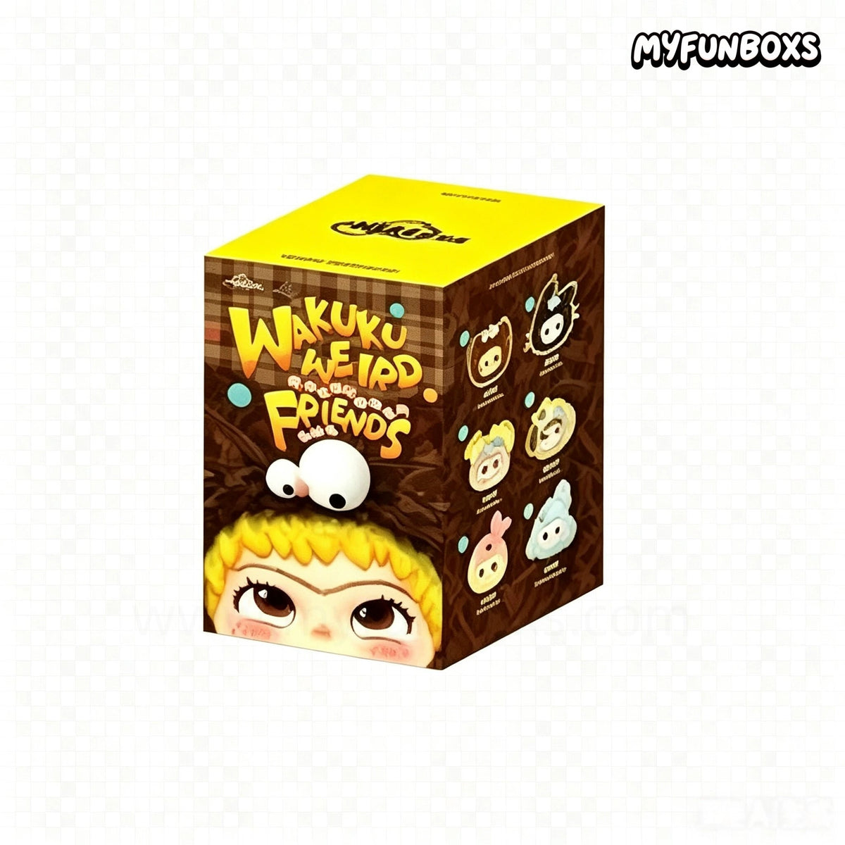 WAKUKU Weird Friends Series Plush Bag Blind Box(PRE-ORDER)