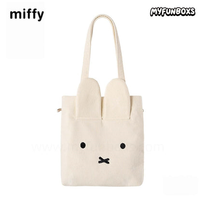Miffy 3D Ear Corduroy Shoulder Bag