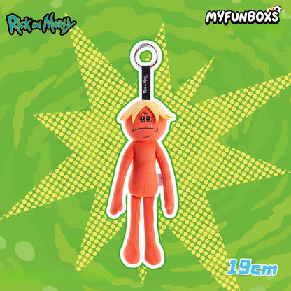Rick and Morty Mr. Meeseeks plush keychain