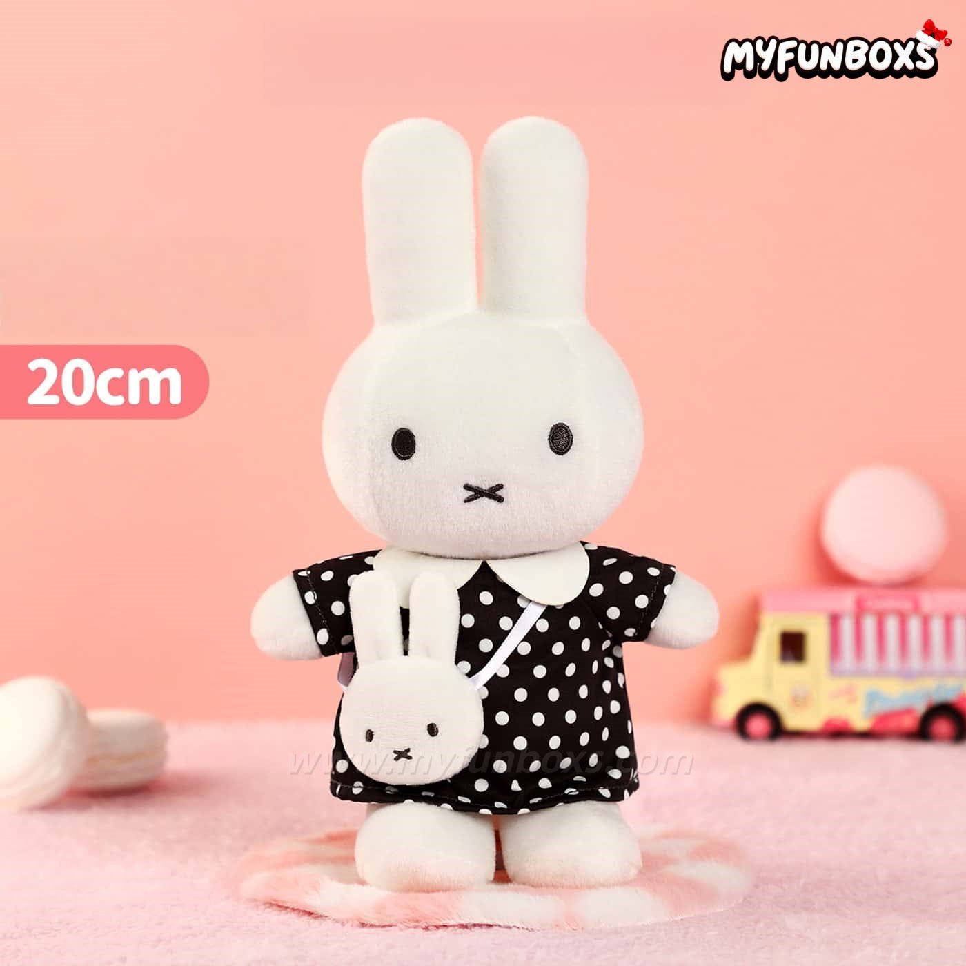 Miffy Outing Series Plush Doll