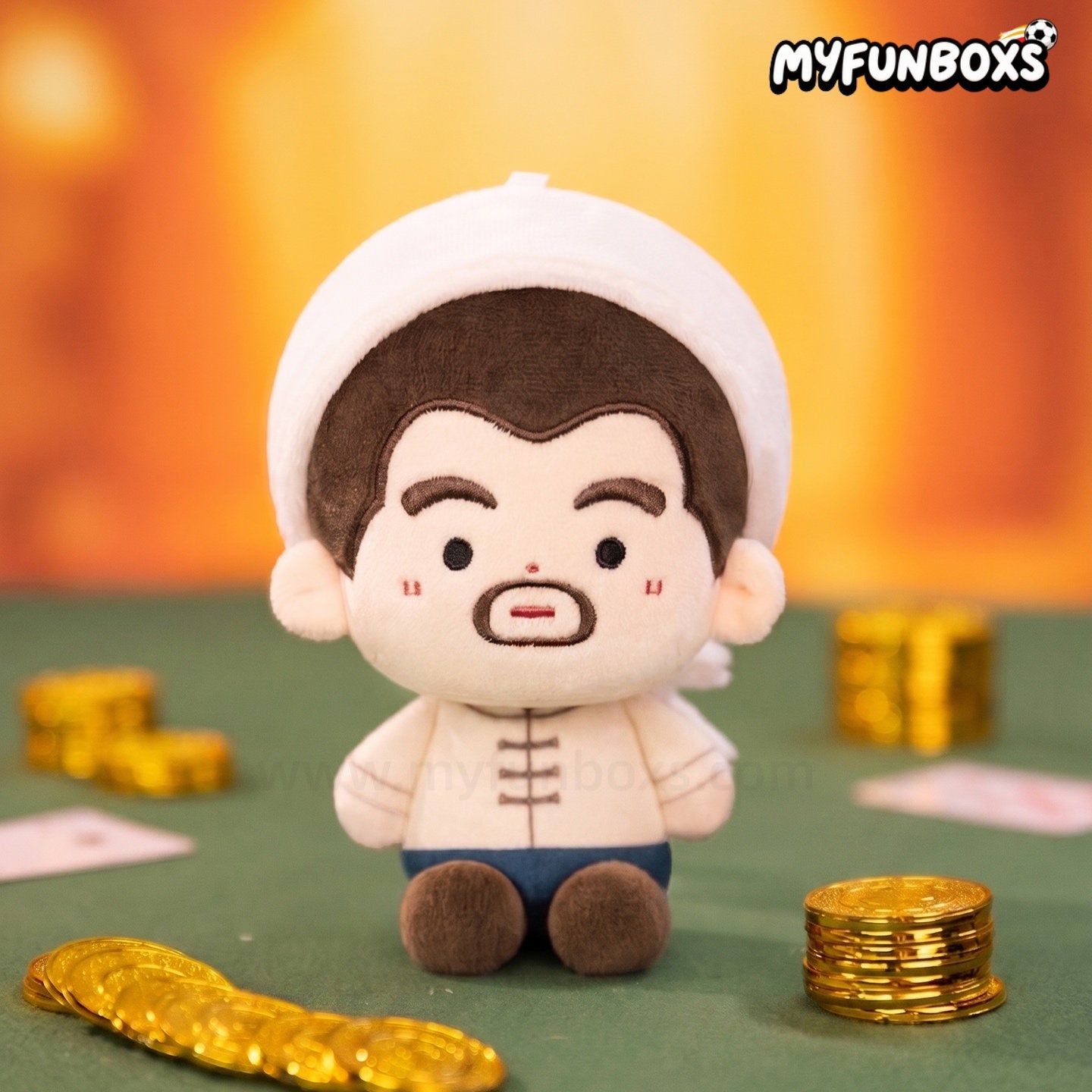 Happy Landlord classic plush keychain