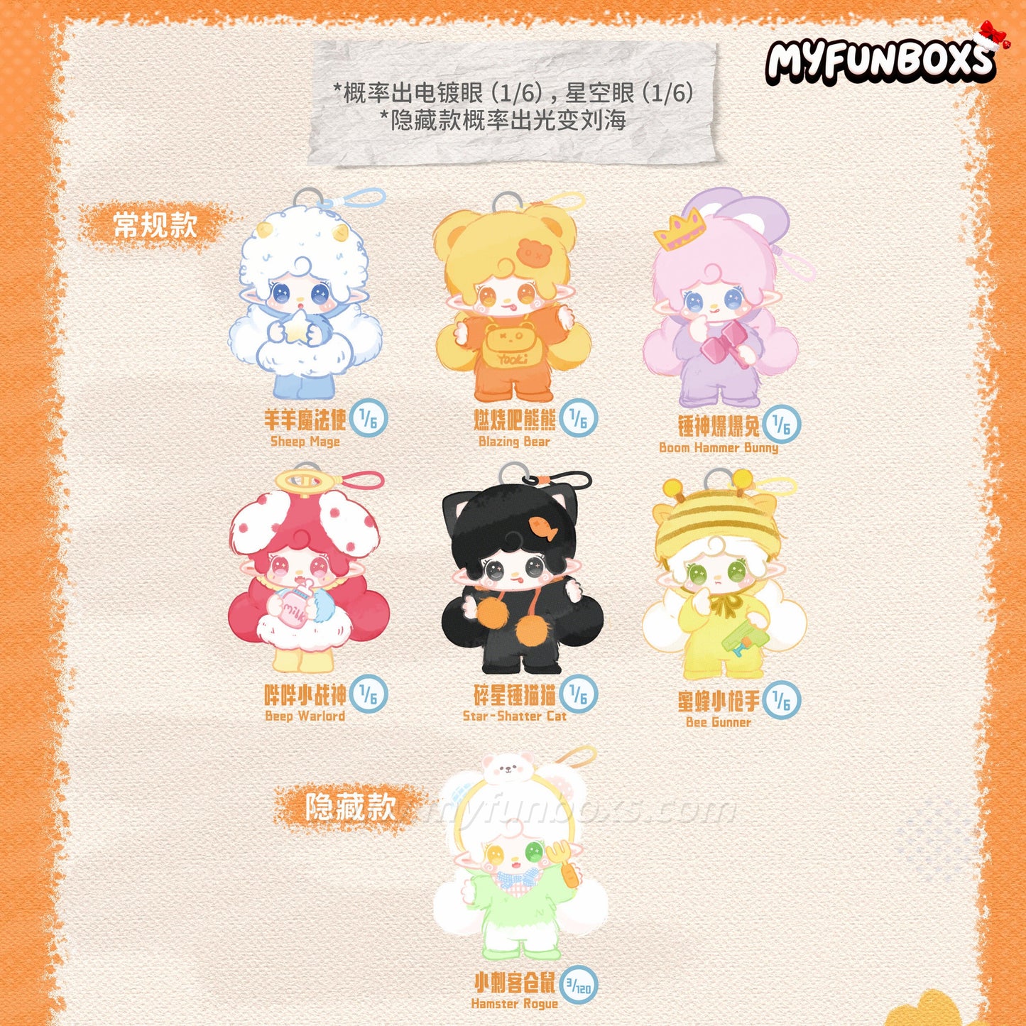 Yooki 'Cute Is No. 1' Series Plush Blind Box(Pre-Order)