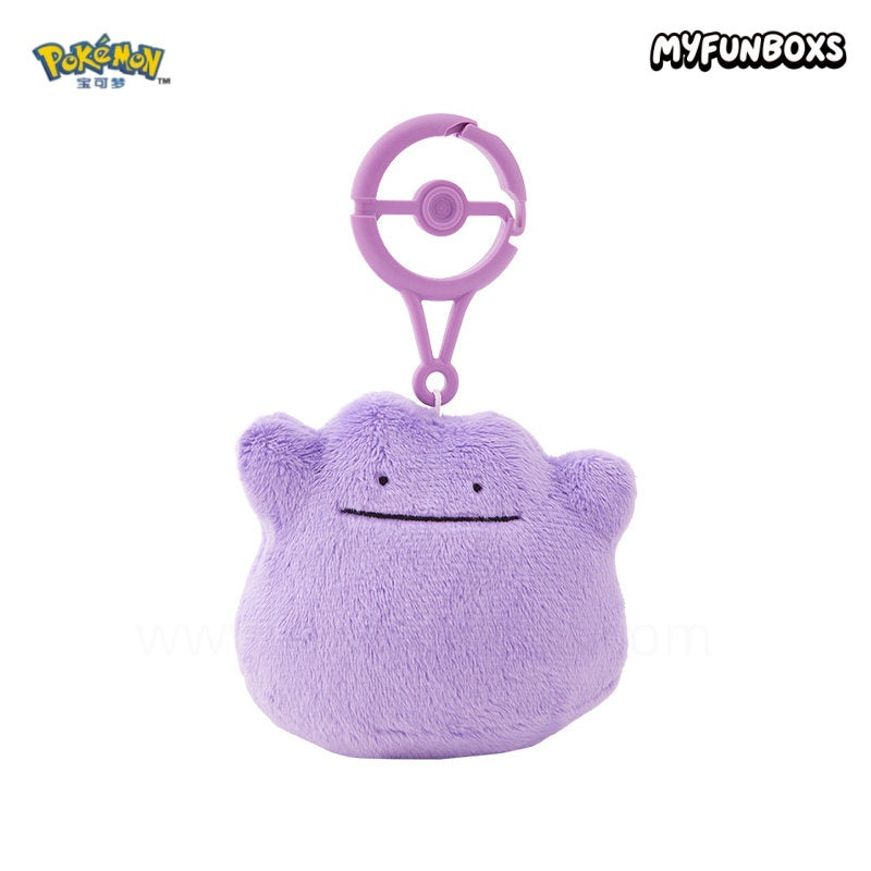 Pokémon Poké Ball Carabiner Plush Keychain