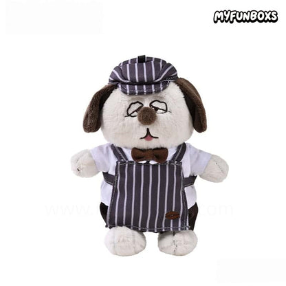 Snoopy & Olaf Coffee Time Plush Keychain