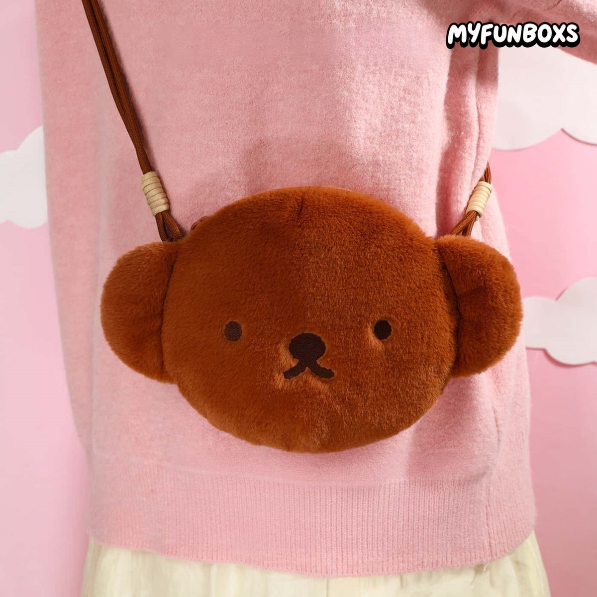 Miffy plush crossbody bag