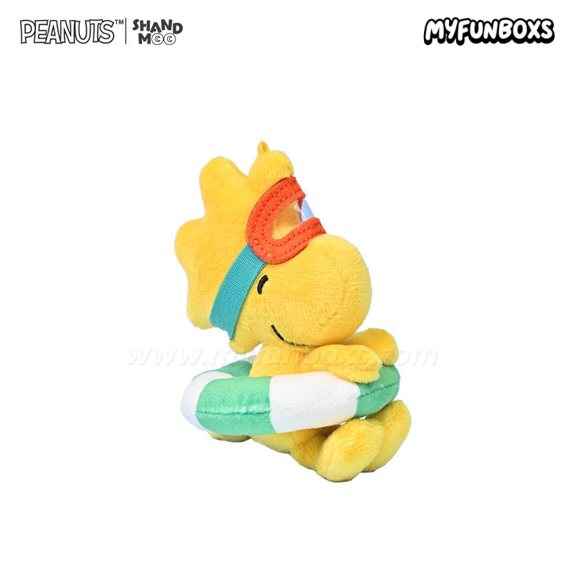 PEANUTS Snoopy Summer Vlog Series plush keychain