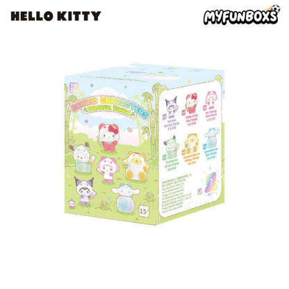 Sanrio Colorful Panda Series plush keychain blind box