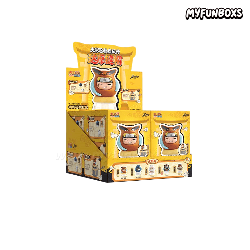 Naruto: Shippuden Daruma Keycap Mini Figure Blind Box