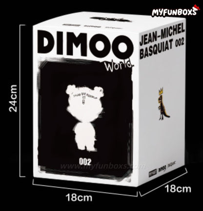 POP MART MEGA JUST DIMOO × Jean-Michel Basquiat Artist Figure