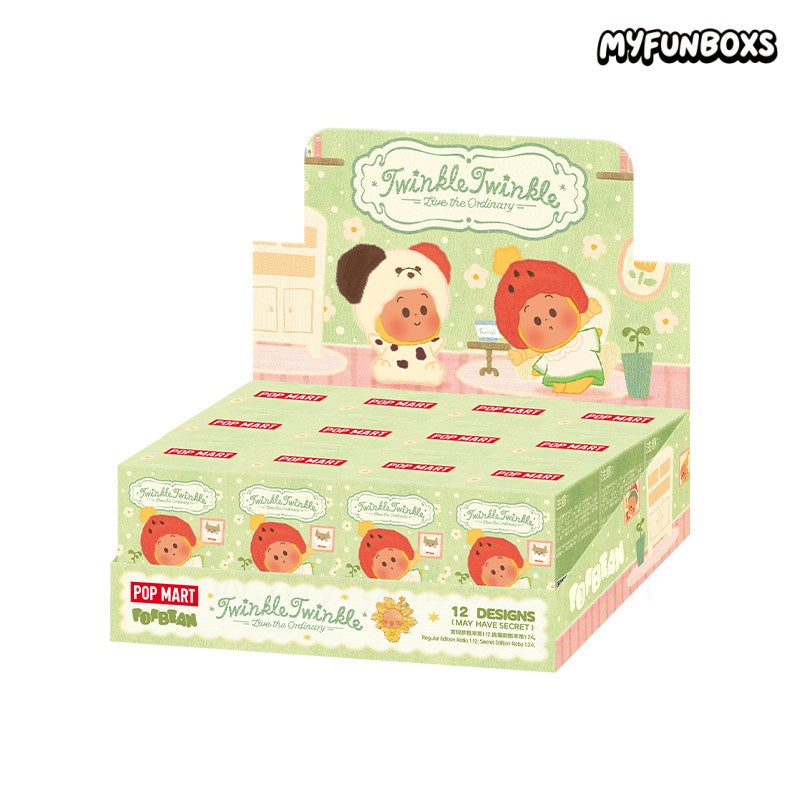 POP MART POP BEAN Twinkle Twinkle Live The Ordinary Series Mini Bean Blind Box (PRE-ORDER)