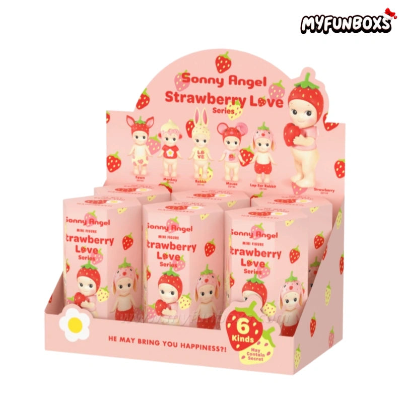 Sonny Angel Mini Figure Strawberry Love Series Blind Box