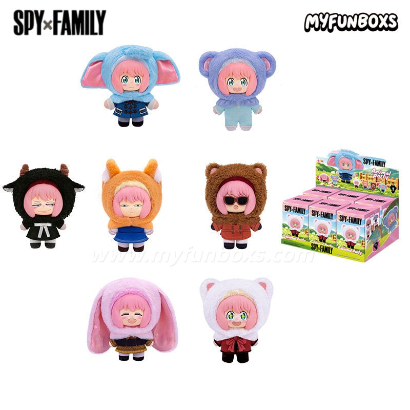 Spy x Family Animal Party plush keychain blind box