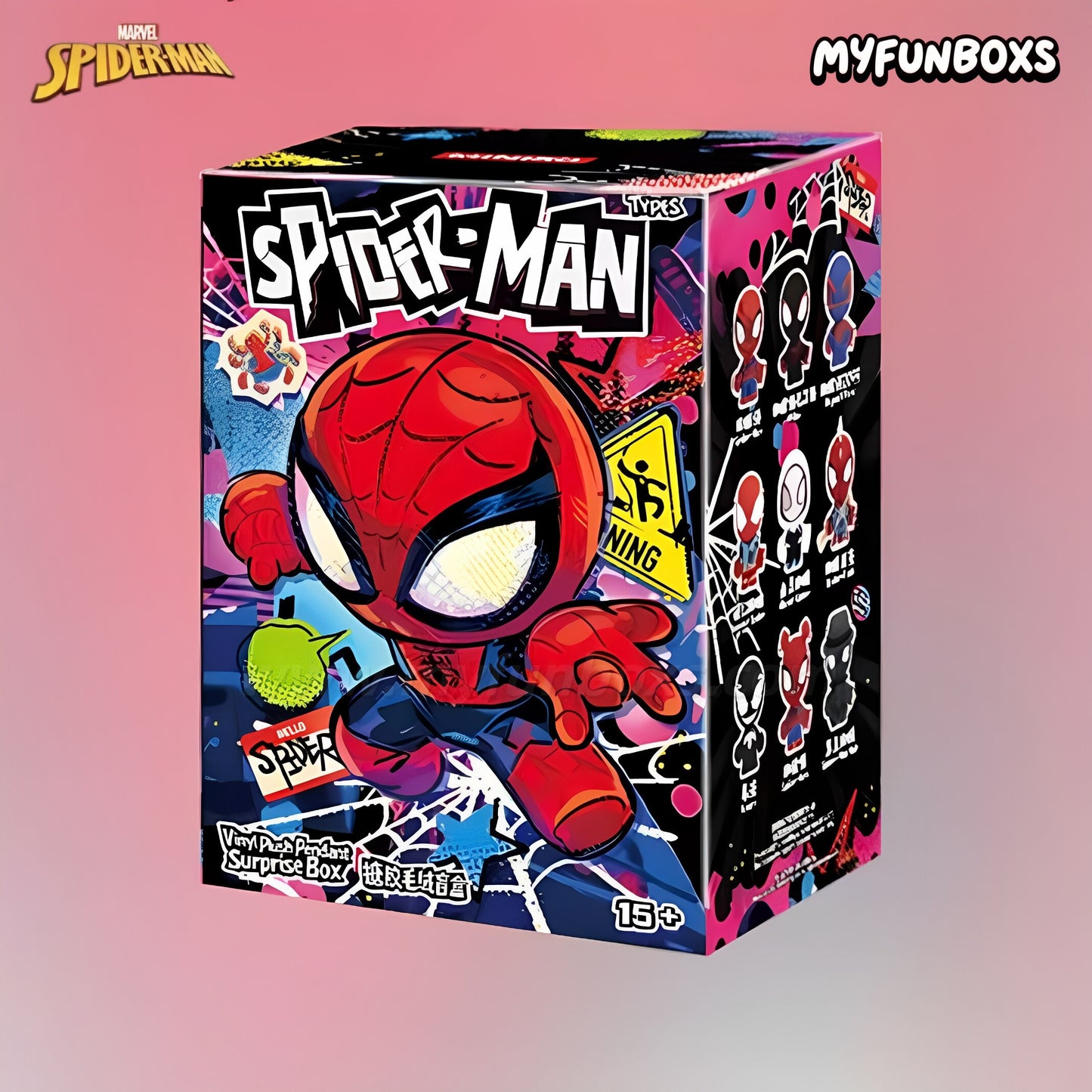 Marvel Spider-Man Spider-Sense Series vinyl plush blind box(PRE-ORDER)