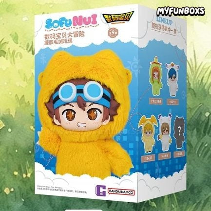 SofuNui Digimon Adventure Series Plush Pendant Blind Box (PRE-ORDER)
