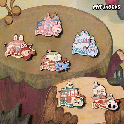 POP MART THE MONSTERS - Finding LABUBU Series Fridge Magnet Blind Box