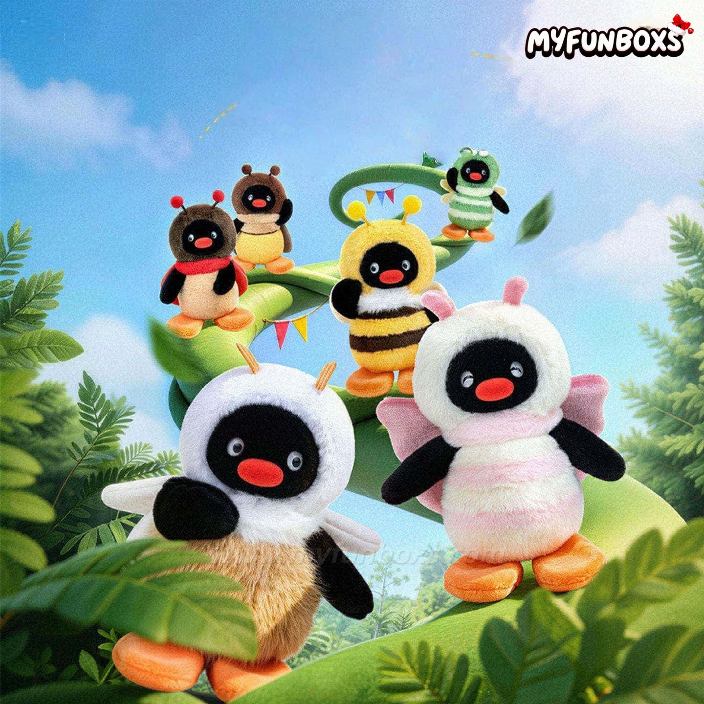 Pingu insert Series Plush Blind Box