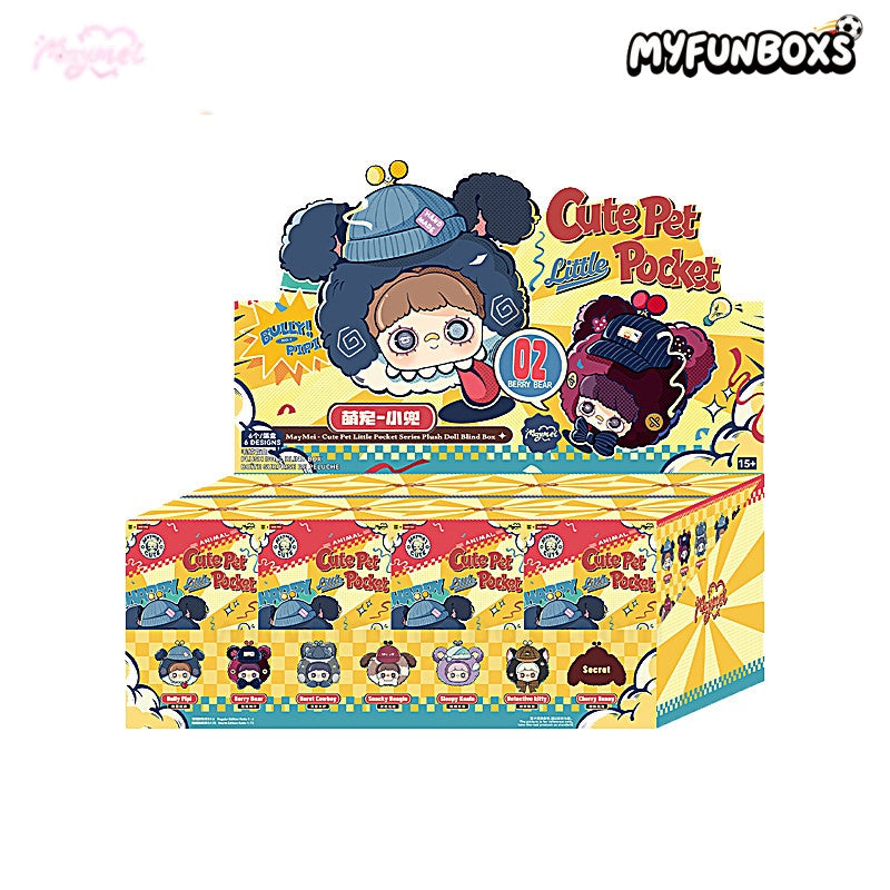 MayMei Cute Pet Pocket Series Plush Blind Box