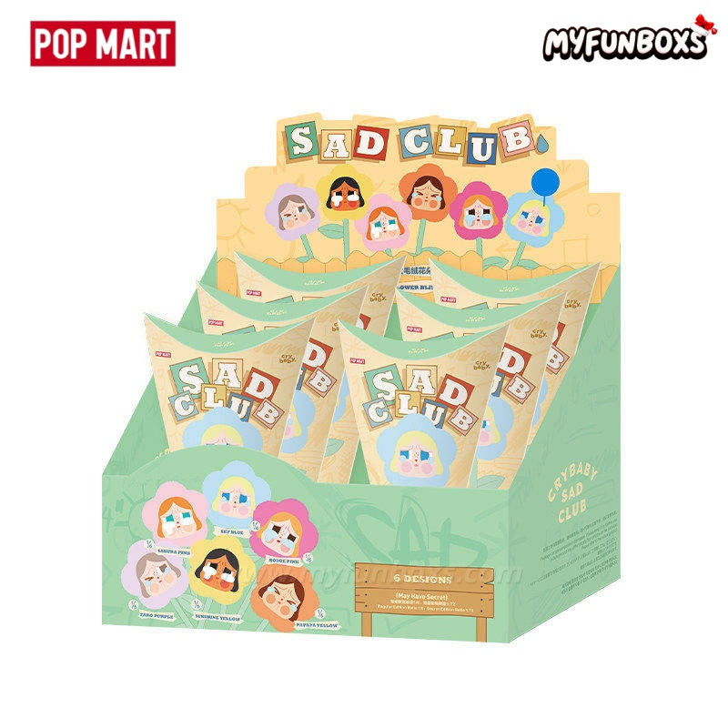 CRYBABY Sad Club Series-Plush Flowers Dolls, Blind Box