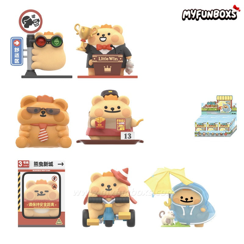 Little Beary Bug Brobdingnagian Adventure Series Figure Blind Box