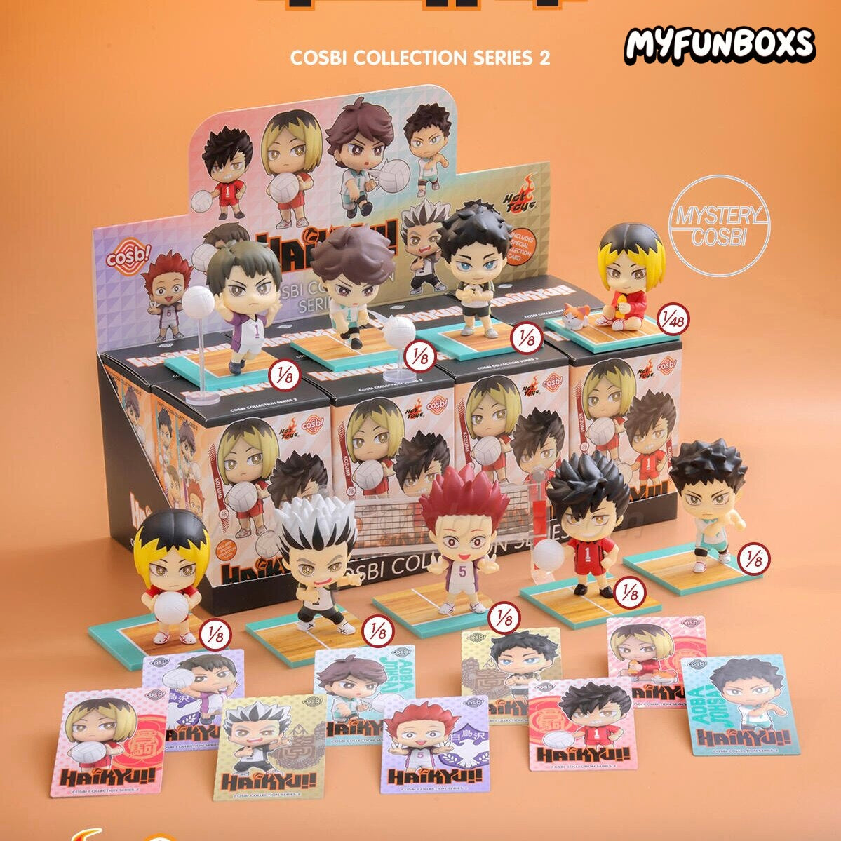Haikyu!! Cosbi Collection Series 2 blind box