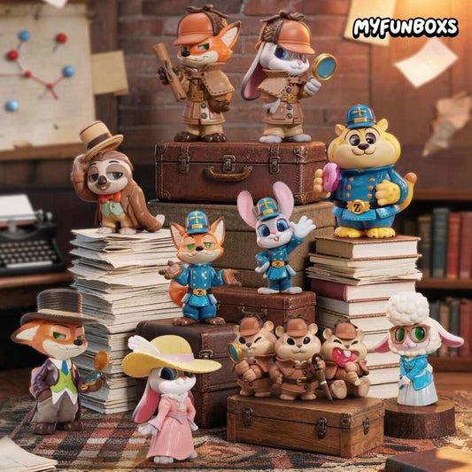 MINISO Disney Foggy Town Detective Series figure blind box