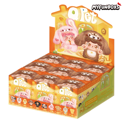 Q.Kid My Little Pet Series Plush Keychain Blind Box(PRE-ORDER)