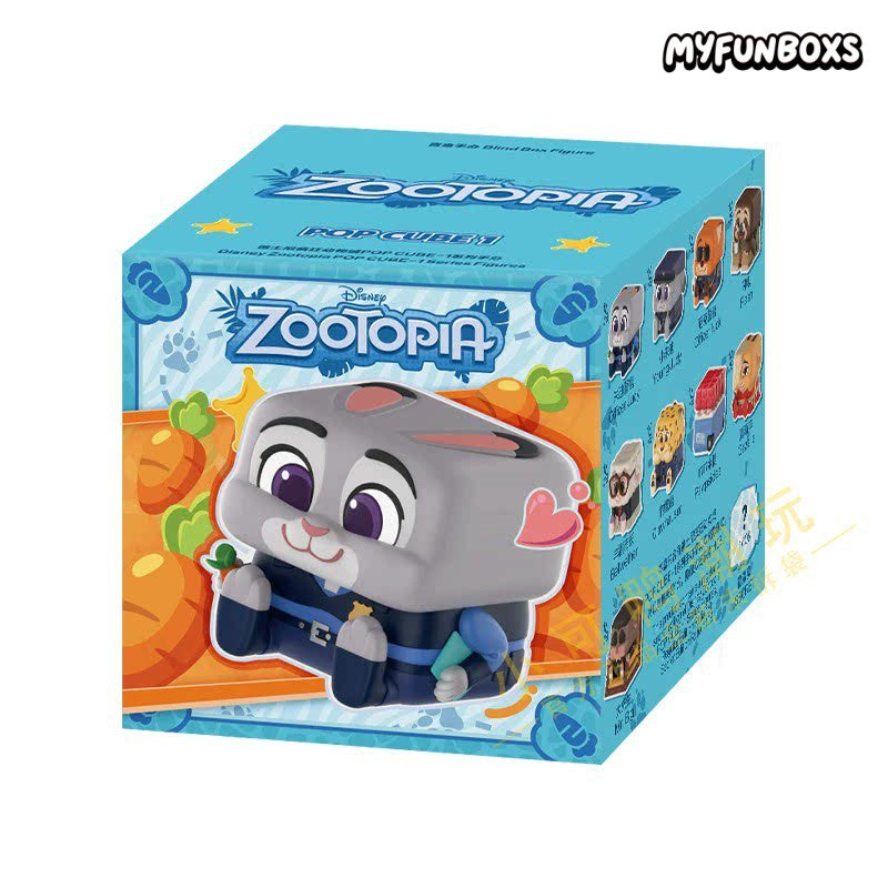 POP MART DSN Zootopia POP CUBE-1 Series Figures Blind Box