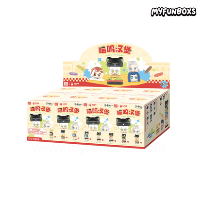 Luo Xiaohei Meow Hamburger Stacking Series blind box(PRE-ORDER)