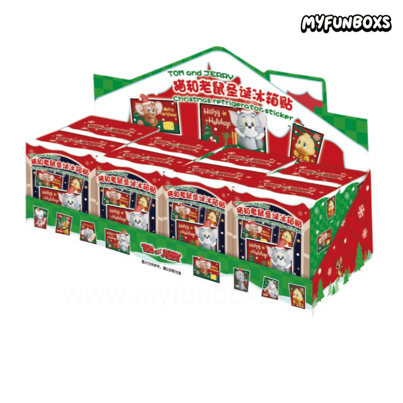 Tom and Jerry Christmas Fridge Magnet Blind Box