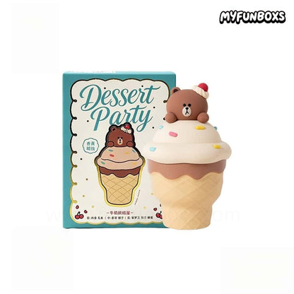 LINE FRIENDS Brown Dessert Party Series Scented Candle