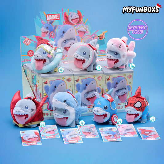 Hot Toys × Cosbi Jeff the Land Shark Plush Keychain