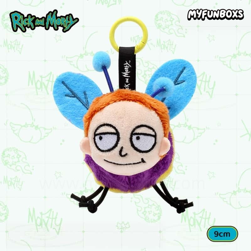 Rick and Morty Garden Edition plush charm