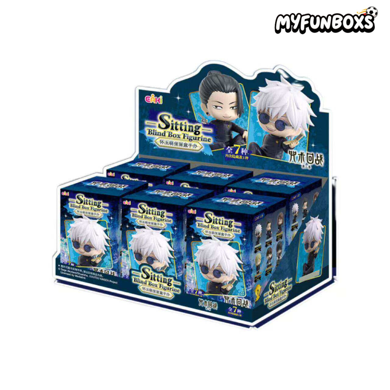 Jujutsu Kaisen Sitting Series Figure Blind Box(PRE-ORDER)