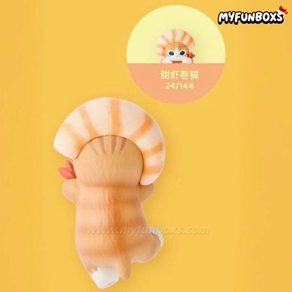 Sonny Angel × Mofusand Shrimp Meow Series Hippers Decorative Mini Figures Blind Box