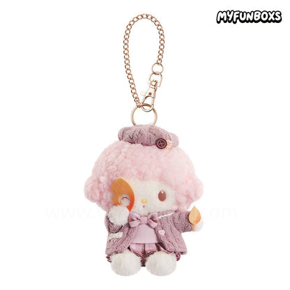 SANRIO Hidden in Autumn Series Plush Keychain