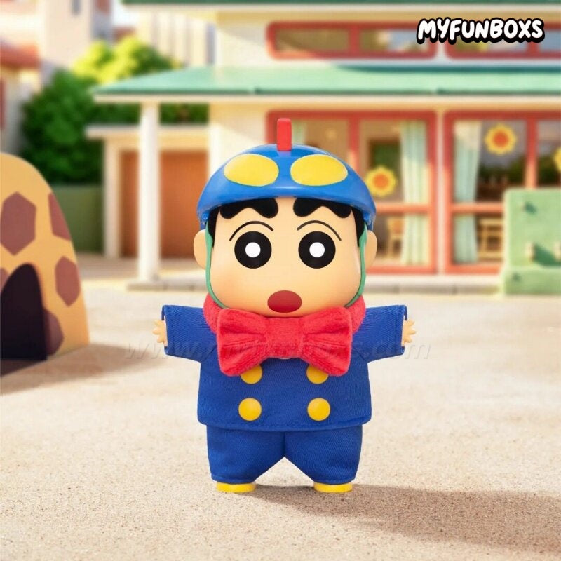 CRAYON SHINCHAN Cute Life Series Plush Charm Blind Box