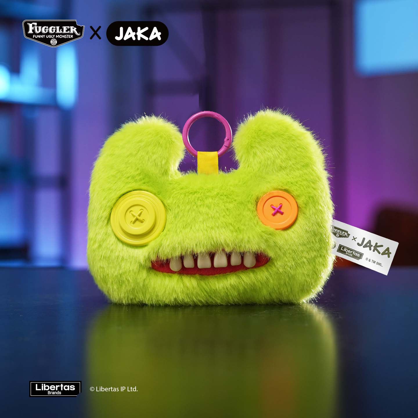 Fuggler × JAKA: Lab Escape Series - Furry Fiends Tote Bag Dilly-Dally Fiend