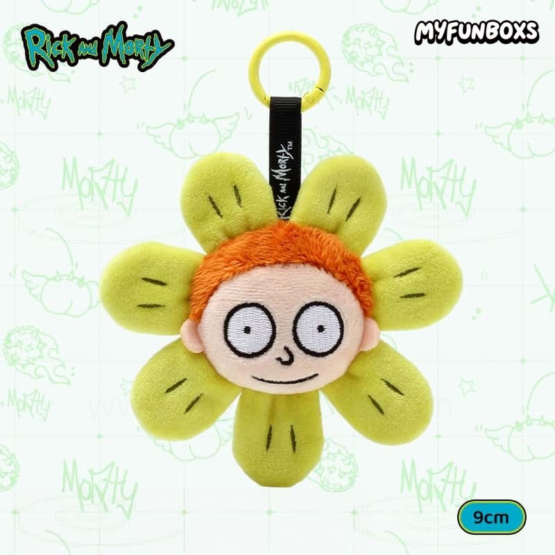 Rick and Morty Garden Edition plush charm