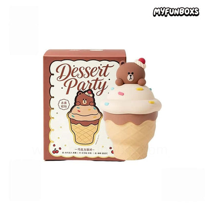 LINE FRIENDS Brown Dessert Party Series Scented Candle