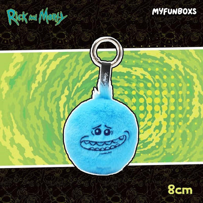 Rick and Morty Monochrome Universe series plush keychain