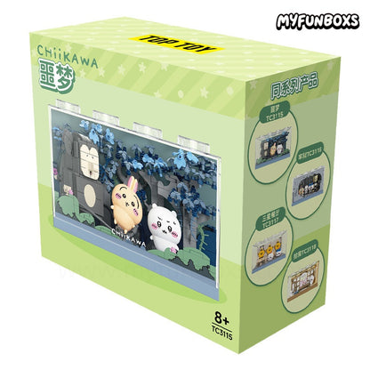 CHIIKAWA First Wave Scene Building Block Set