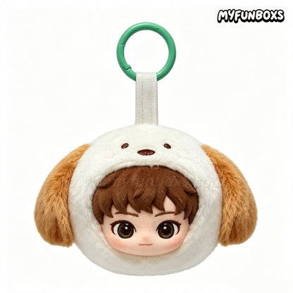 POP MART RlIZE Fluffy Club Series Mini Pouch Keychain Blind Box