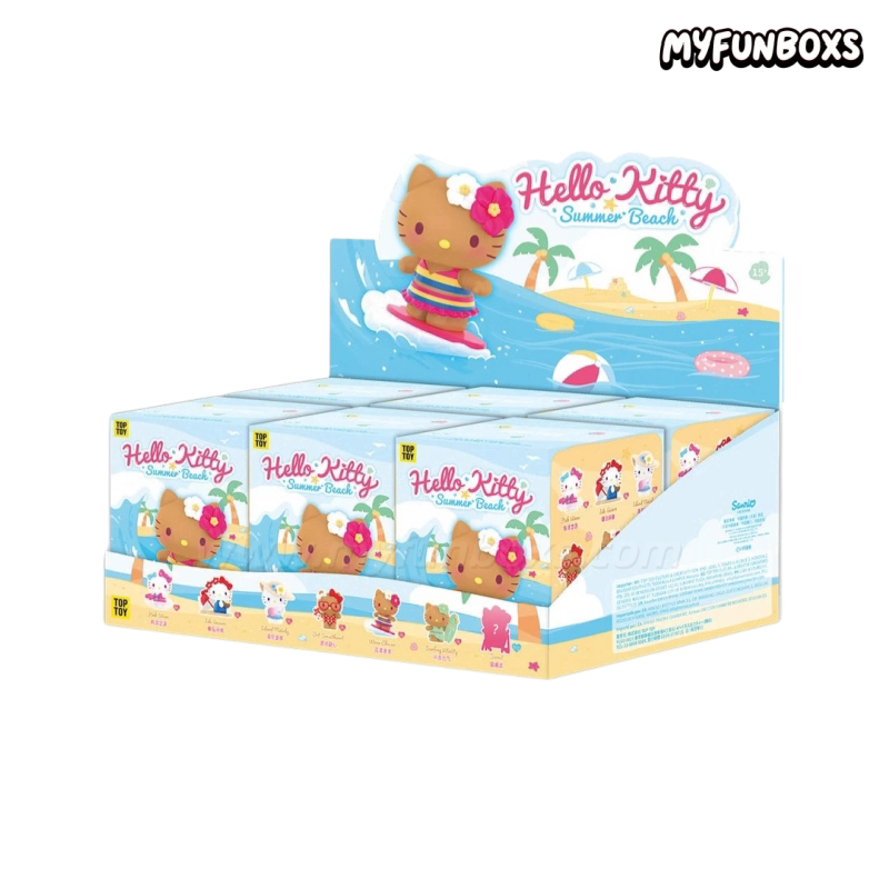 Hello Kitty Summer Beach Series Figures Blind Box